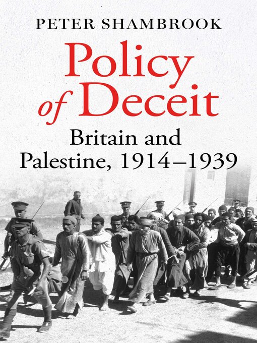 Title details for Policy of Deceit by Peter Shambrook - Wait list